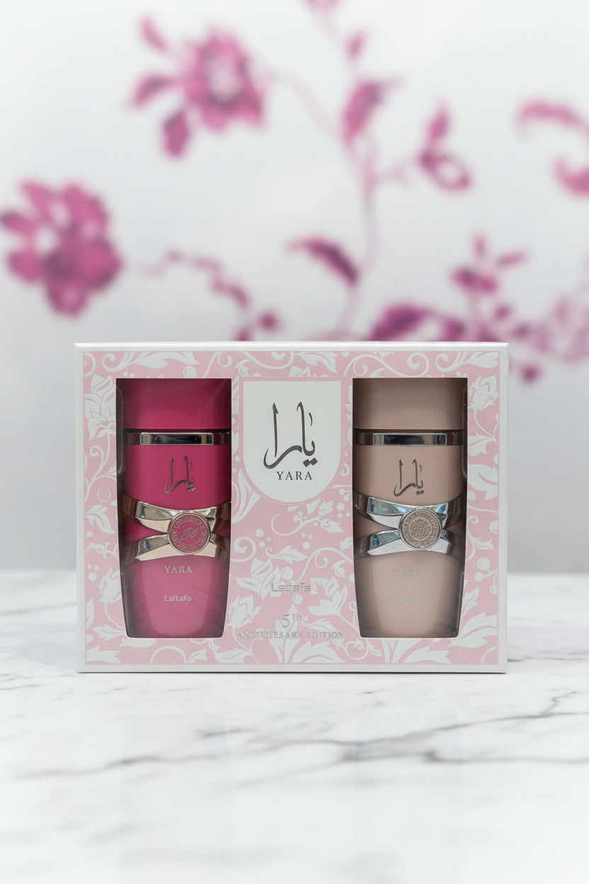 Lattafa Yara Anniversary Edition set